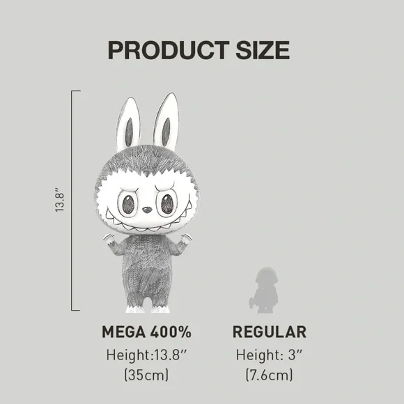 Labubu Sketch 400% - Picture 3 of 4